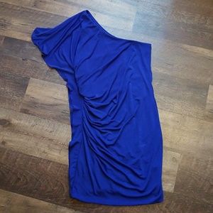 Express One Shoulder Dress